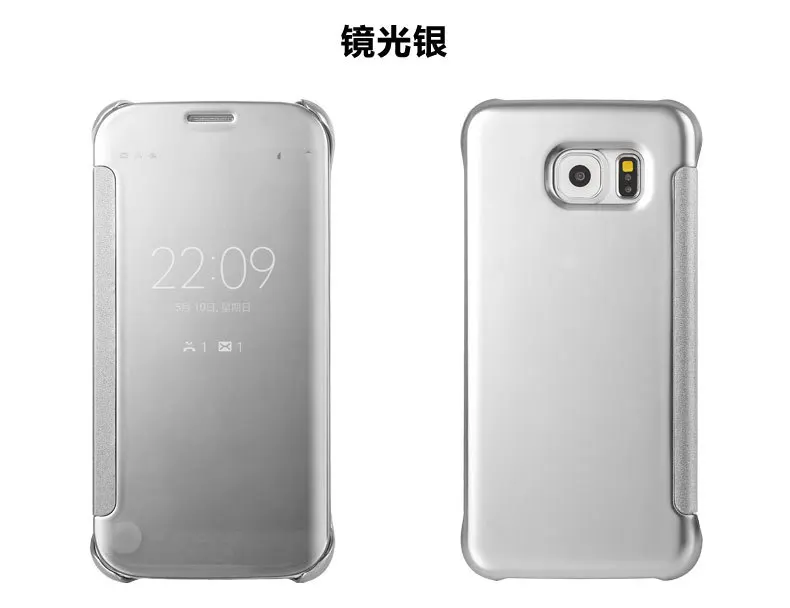 Clear View Cover For Samsung GALAXY S6 Edge plus/