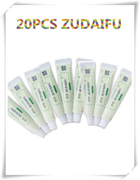 

20PCS ZUDAIFU Natural Skin Creams Eczema Ointments Psoriasis Eczema Allergic Neurodermatitis Ointmen ( Without Retail Box)