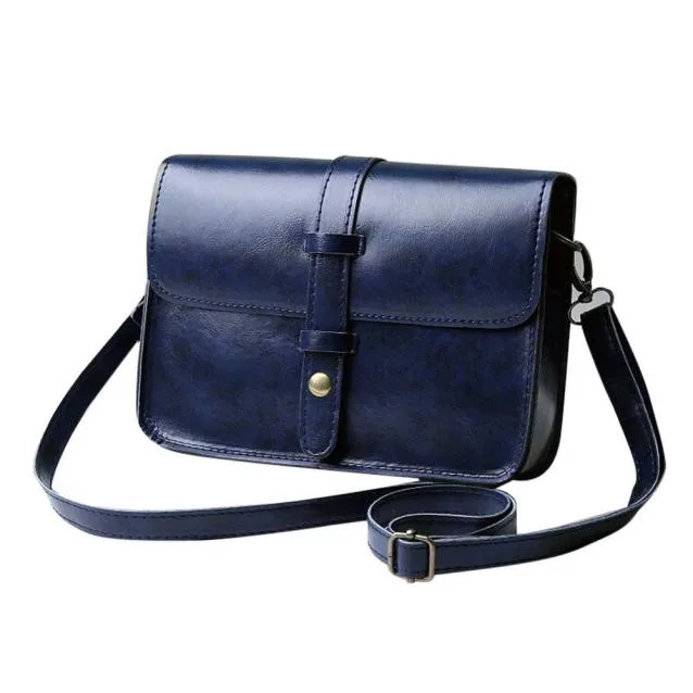 Модная женская сумка через плечо, маленькая сумка-кошелек в стиле ретро, кожаная сумка-мессенджер, маленькая квадратная сумка с пряжкой, ручная сумка# PY