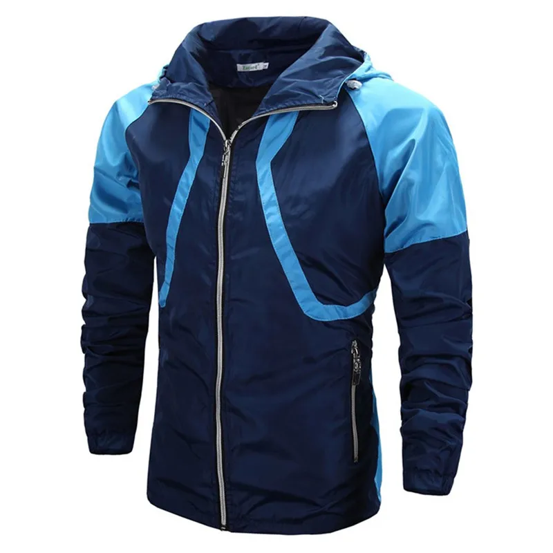 mens thin windbreaker jacket