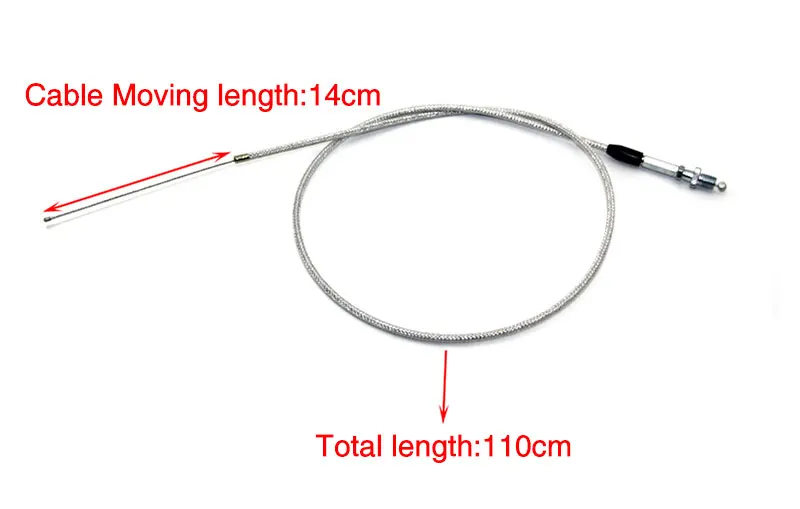 Alconstar-мотоцикл тормоз сцепления дроссельной заслонки кабель для 50cc 70cc 90cc 110cc 125cc 150cc Байк внедорожный квадроцикл GY6 двигатель