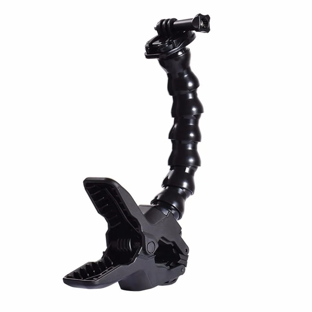 Jaws гибкий зажим Крепление гусиная шея для Garmin Virb 360 Ultra 30 Kodak PIXPRO SPZ1 SP1 WP1 4KVR360 SP360 4K