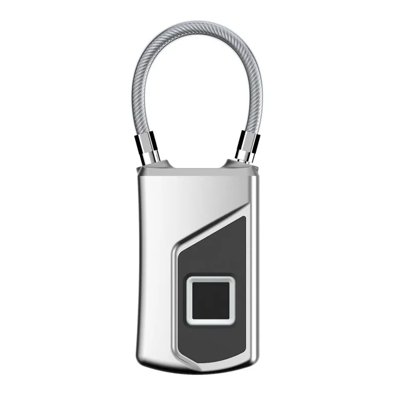 

Portable Fast Unlocking Smart Fingerprint Lock Security without Password Waterproof Padlock Anti-theft for Bag Suitcase