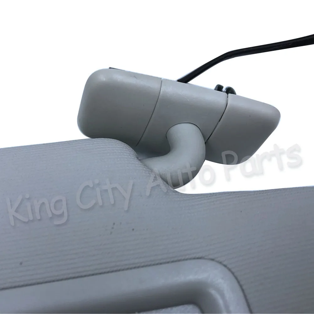 Espejo de Maquillaje de Acero Inoxidable para Visera de Coche keng Espejo para Interior de Coche Espejo de Maquillaje para Coche