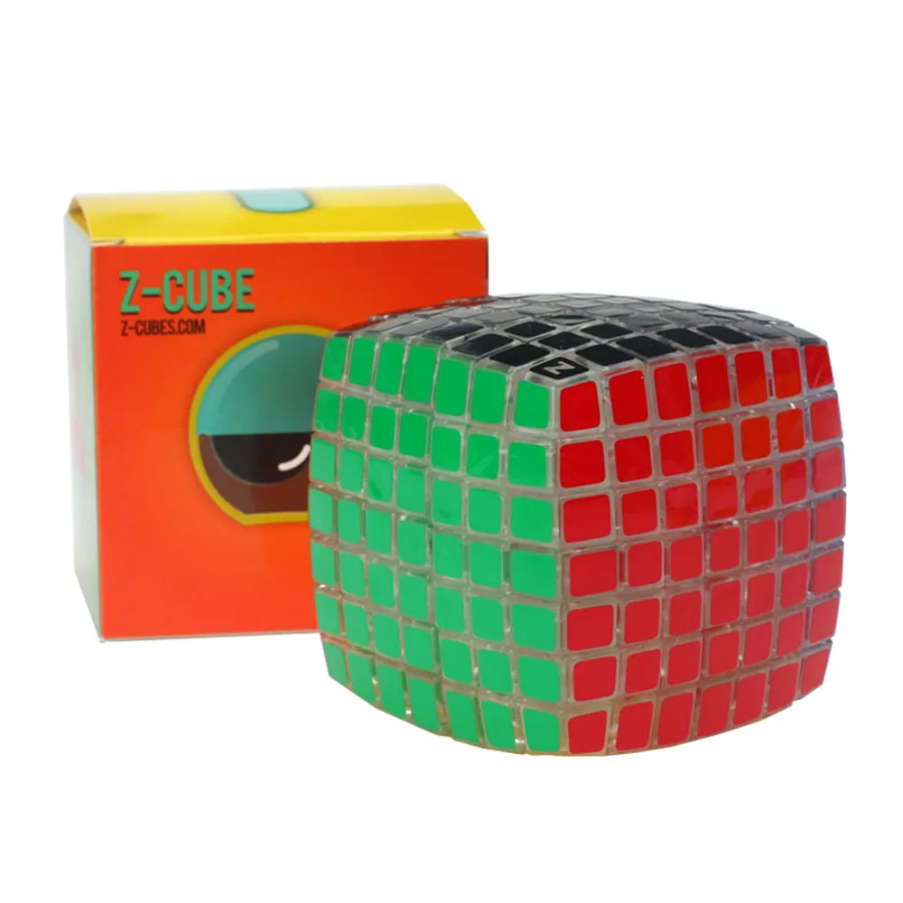 

ZCUBE Transparent 7*7*7 Magic Cubes Puzzle Speed Cube Educational Toys Gifts for Kids Children