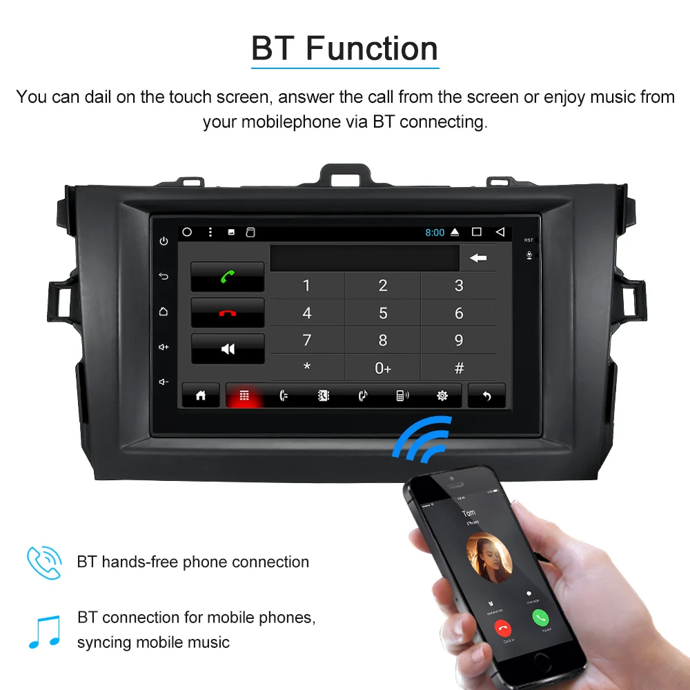 Top 2din Car Radio 7" HD Autoradio Multimedia Player 2 DIN Touch Screen Auto audio Car Stereo MP5 Bluetooth TF FM Camera 10