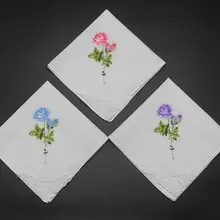 Цветы тема платок в цветочки семейный платок на заказ платок подарок для родителей