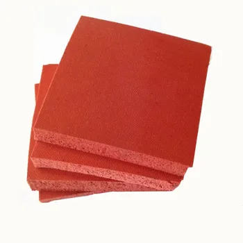 

Custom Made Silicone Foam Slab Plate Sheet Board for Heat Press Machine Heat Insulation Blanket 400x500x10mm 400x600x8mm Red