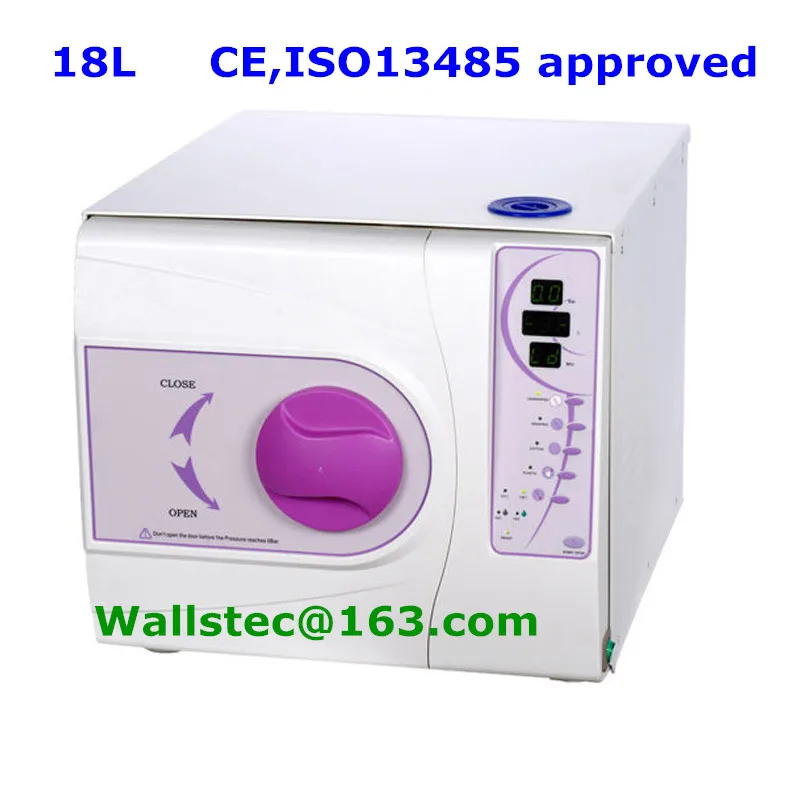 18L Europe class B dental autoclave with CE and ISO 13485 free shipping