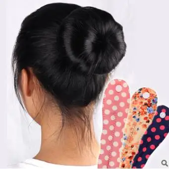 US $148.00 Creative Fabrics Button Dots Hair Bun Maker Multi Floral Pattern Red Lips Donut Hair Care amp Styling Tools Hair Accessories HA009