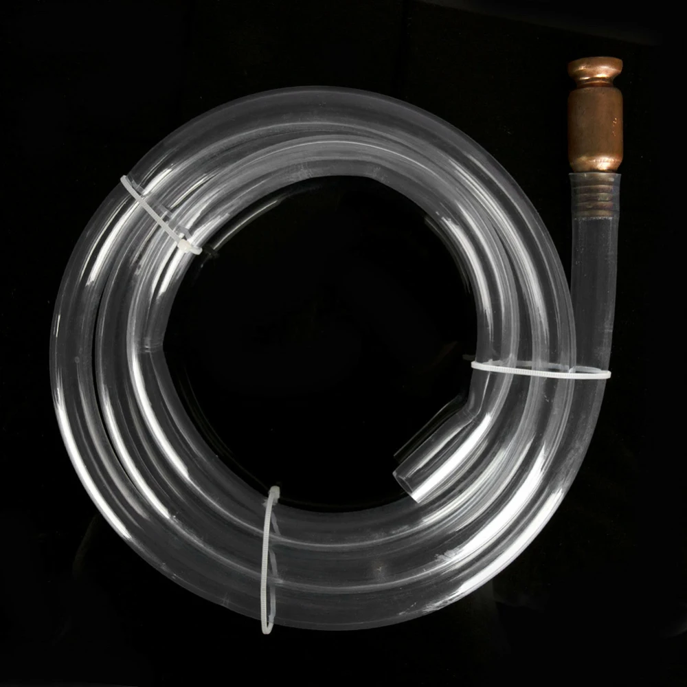 1 шт. 180 мм ПВХ труба самовсасывающий газовый сифон насос бензиновый топливный