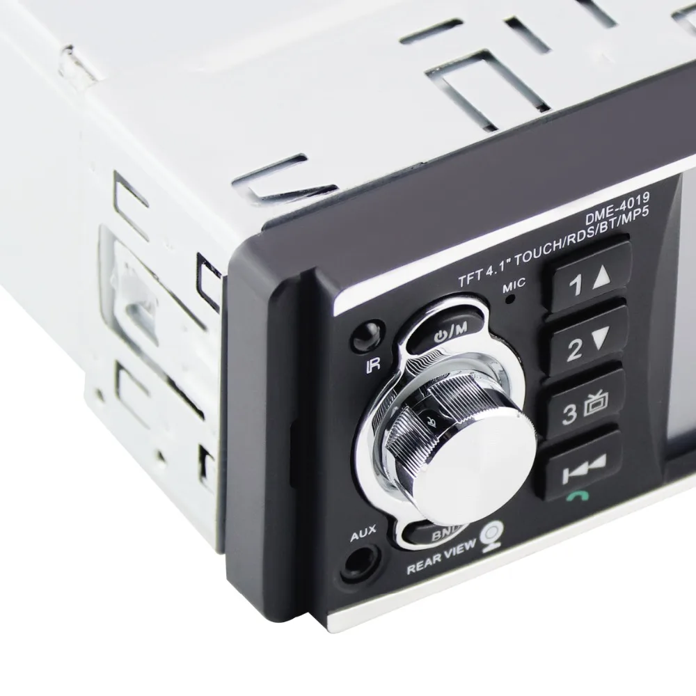 Автомагнитола 1 din 12 v 4 дюймовый сенсорный экран Авто Аудио Зеркало Ссылка RDS Bluetooth