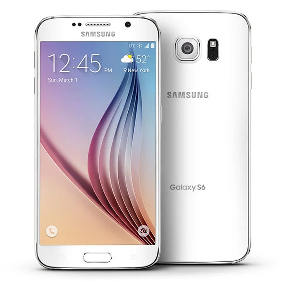 Original Unlocked Samsung Galaxy S6 3GB RAM 32GB ROM Mobile Phone Octa Core 16MP GPS NFC Refurbished S 6 Smartphone Original Unlocked Samsung Galaxy S6 3GB RAM 32GB ROM Mobile Phone Octa Core 16MP GPS NFC Refurbished S 6 Smartphone