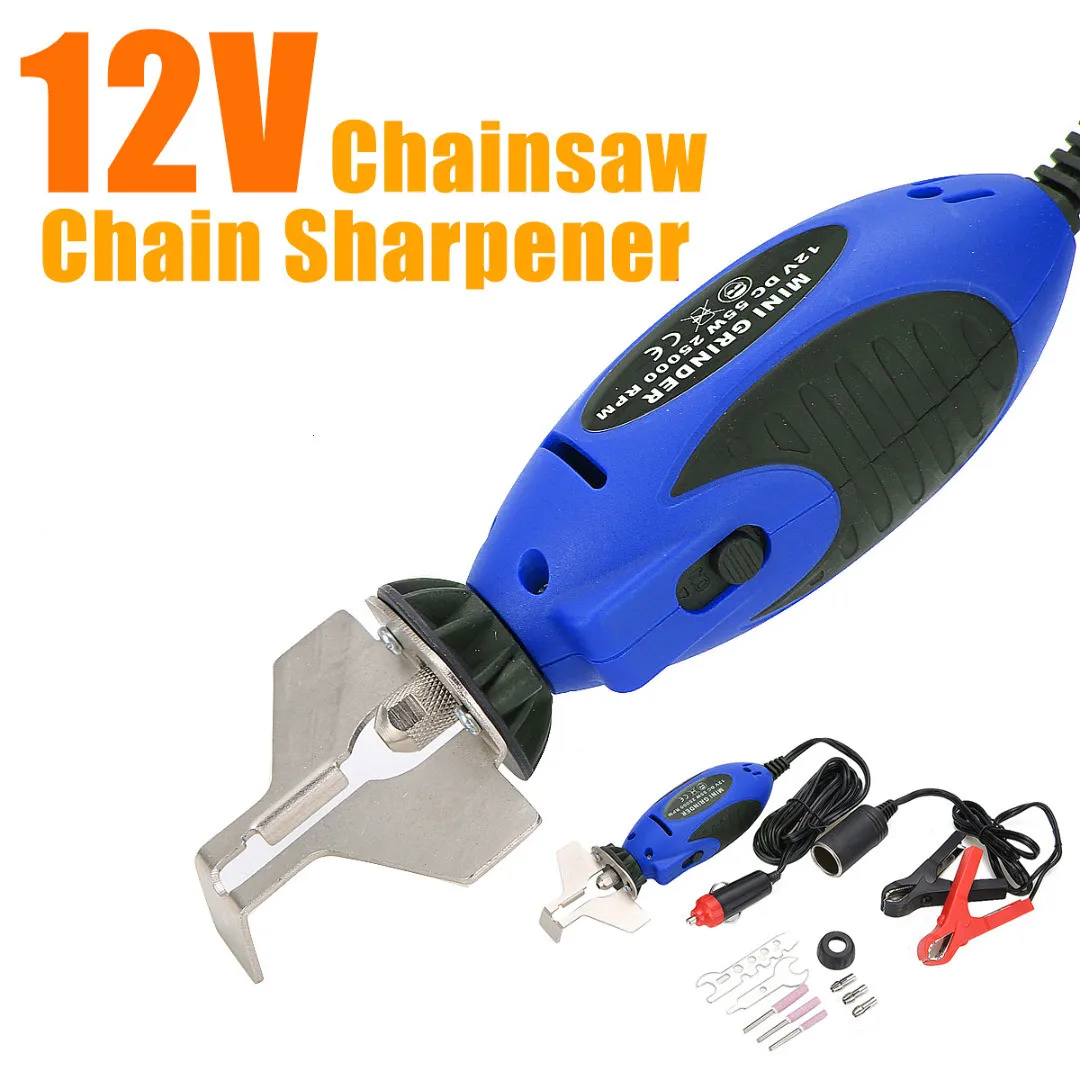 Buy 1Set Handheld Chainsaw Sharpener 12V Electric Saw