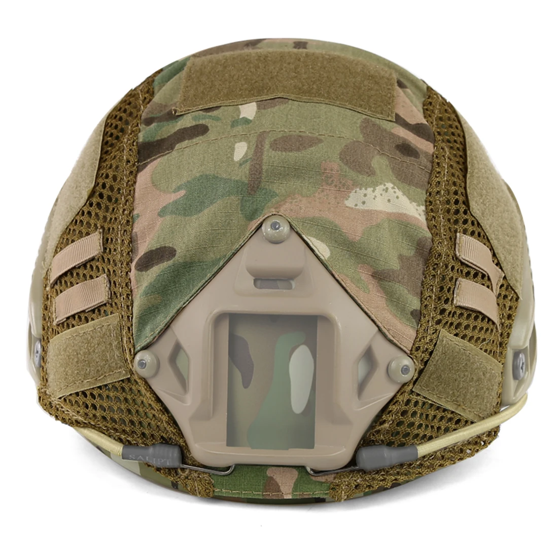 

Surwish Upgrated Camouflage Helmet Cover for FAST Tactical Helmet for Nerf/for Airsoft Games - CP