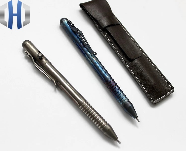 Ручка из титанового сплава для повседневного использования, мужская и женская ручка для защиты, тактическая ручка для подписи, ручка для разбитого окна