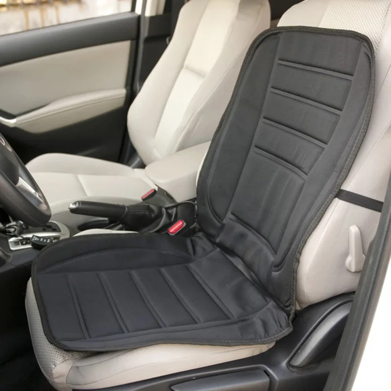 

Winter Single Seat 12V Car Heated Seat Cover for Car Driver Auto Rear Seat Pad Waist Body Heating Cushion Temperature Controller
