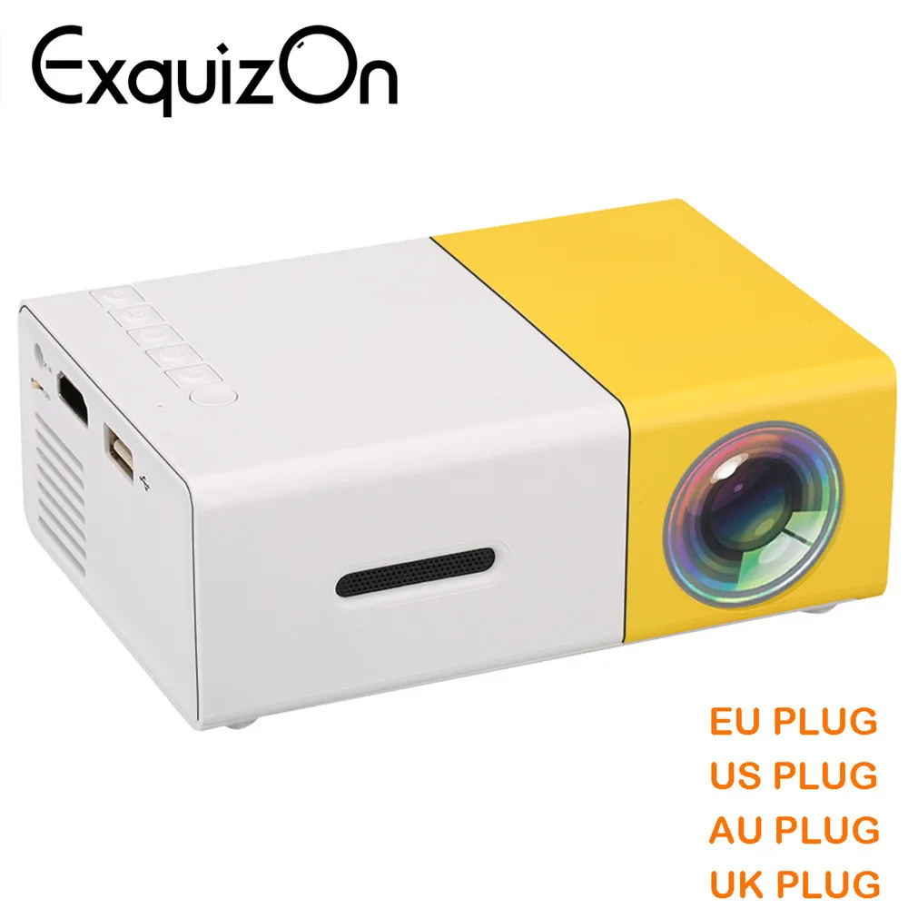 Buy Newest Mini YG300 LCD Projector 400 600 Lumens 320