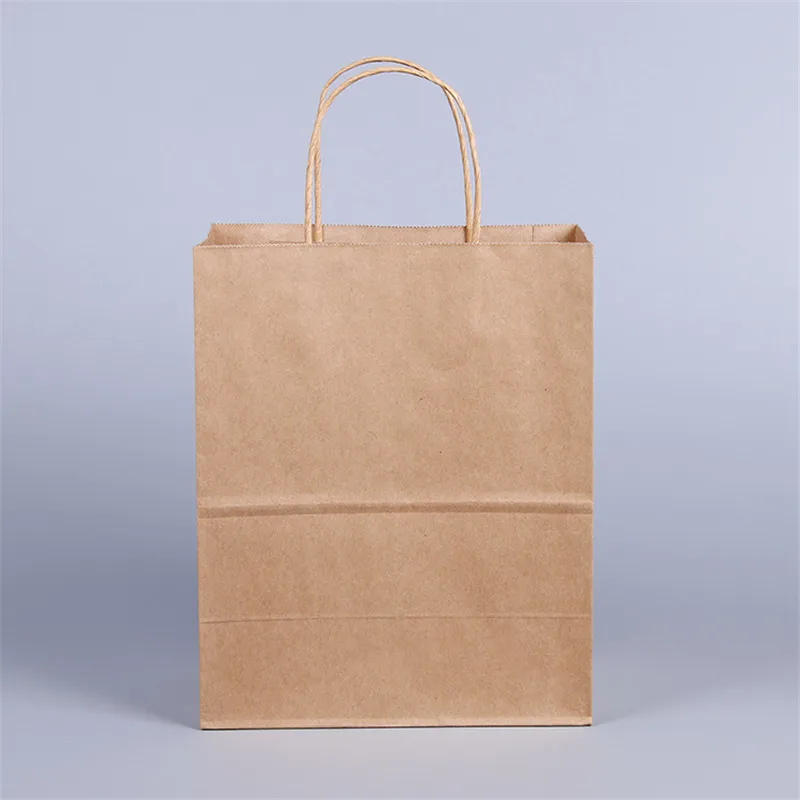 

Gift Kraft Paper Bags With Handles Multi function High end Paper Bags Sizes Recyclable Environmental Protection Paper Bag