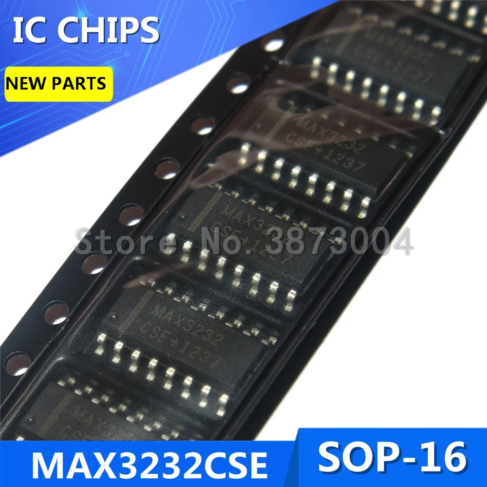 10 шт. MAX3232CSE лапками углублением SOP 16 электронный Компоненты новые и оригинальные