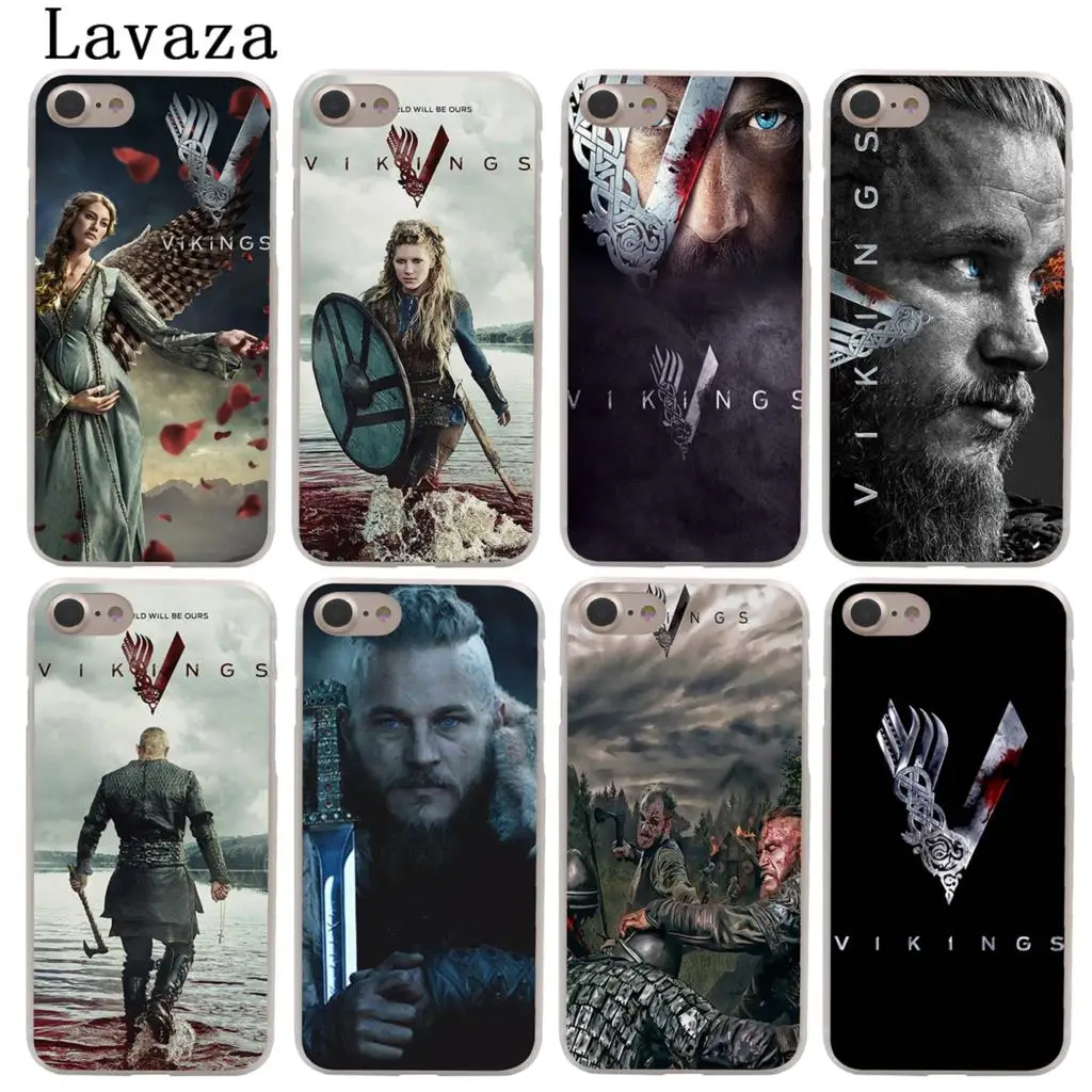 Твердый чехол для телефона Lavaza Ragnar Lothbrok Vikings iPhone XR X 11 Pro XS Max 7 8 6S 5 5S SE 4 10