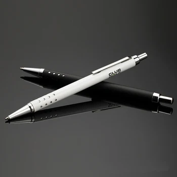 

FGHGF High Quality New rotating Rotated Metal ballpoint pen Ballpens gifts writing Nib Medium School Supplies