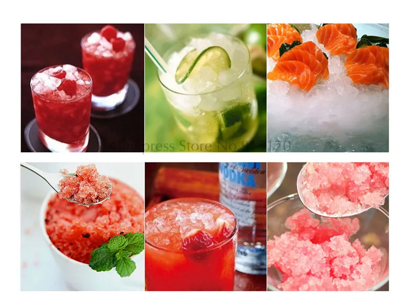 Электрическая дробильная машина для льда конусная дробилка 300 Вт с ручкой и чашей 010