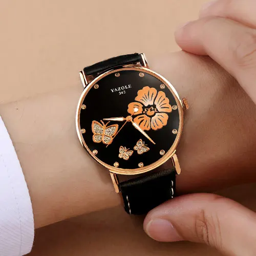 Женские наручные часы от бренда yazole модные стильные женские Montre Femme 2019|wristwatch
