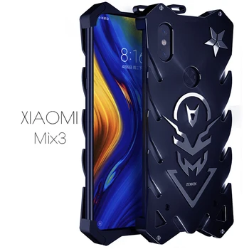 

ADKO Anti-knock Metallic Case Cover For Xiaomi Mi Mix 3 Heavy Duty Protection Armor Aluminum Metal Case For Xiaomi Mi Mix 3
