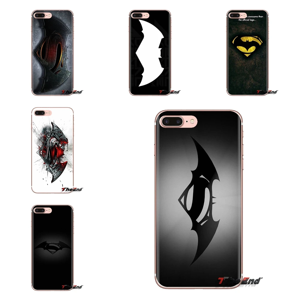 Soft Transparent Cover Batman vs Superman logo 2016 For Xiaomi Mi4 Mi5 Mi5S Mi6 Mi A1 A2 5X 6X 8 9 Lite SE Pro Max Mix 2 3 2S |