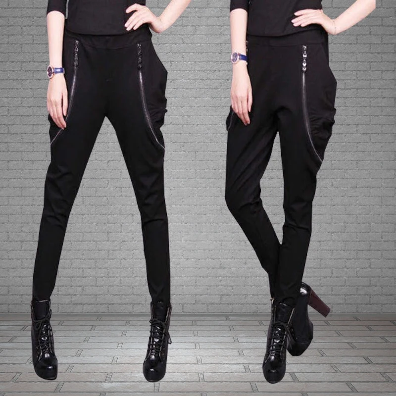 Весенние и осенние новые брюки от «Harlan» брюки женская одежда Штаны модная Корейская версия небольшой Облегающие штаны повседневные прилив