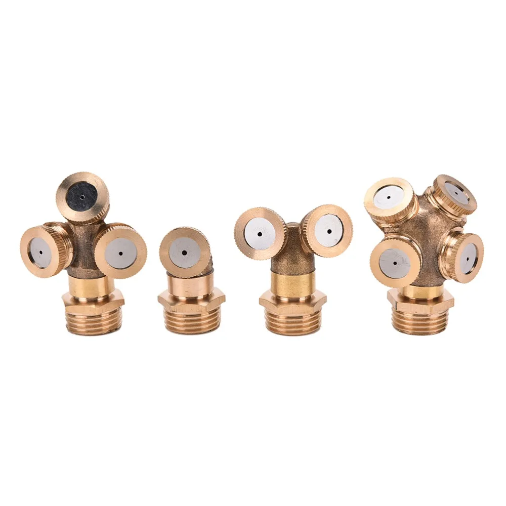 

Professional Adjustable Sprayer Brass Spray Misting Nozzle Agricultural Gardening Irrigation Equipment Lawn Sprinklers