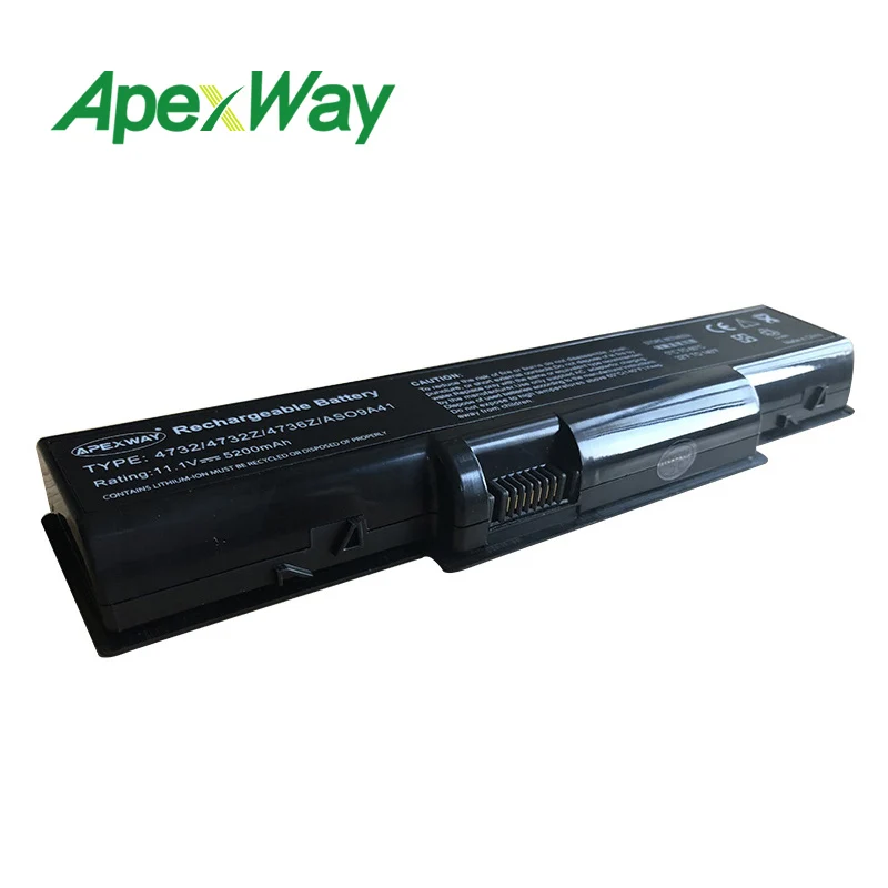 ApexWay аккумуляторная батареядля ноутбука acer Aspire 5732 4732Z 5516 5517 AS09A31 AS09A41 AS09A51 AS09A61 AS09A71 AS09A75 Emachine D525 D725