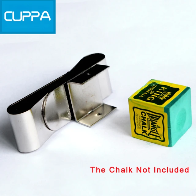  Cuppa Pool Stick Chalk Holder, Portable Chalk Holder