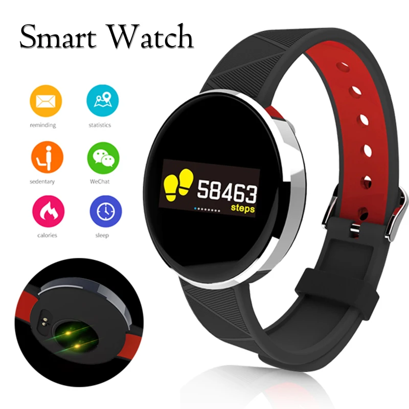 Smart Watches S12 Heart Rate Blood Pressure Smart Watch Men