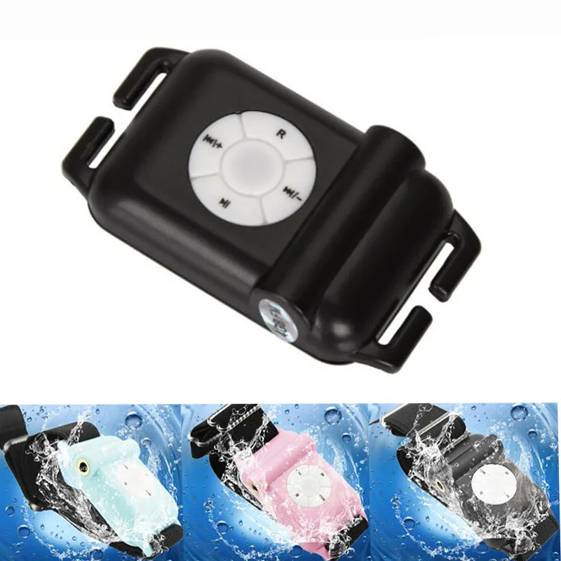 

2017 Version 4GB 8GB Diving Waterproof Swimming Surfing MP3 Player FM Raido Level IPX8 Underwater Sports MP3 with Earphone