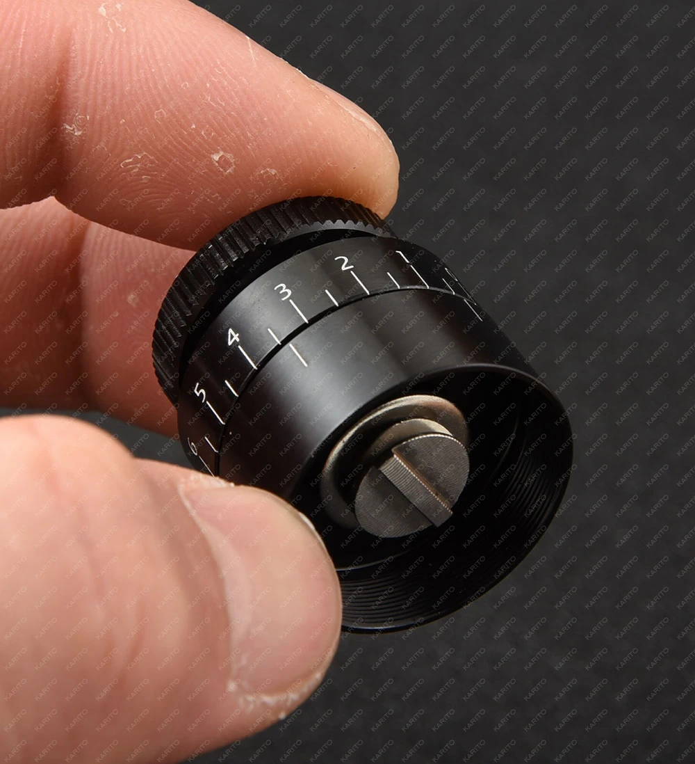 

Shooin rifle scope lnterchangeable target knob fit VX-1 VX-2 rifle scopes finger adjustable turrets K-1L M9930