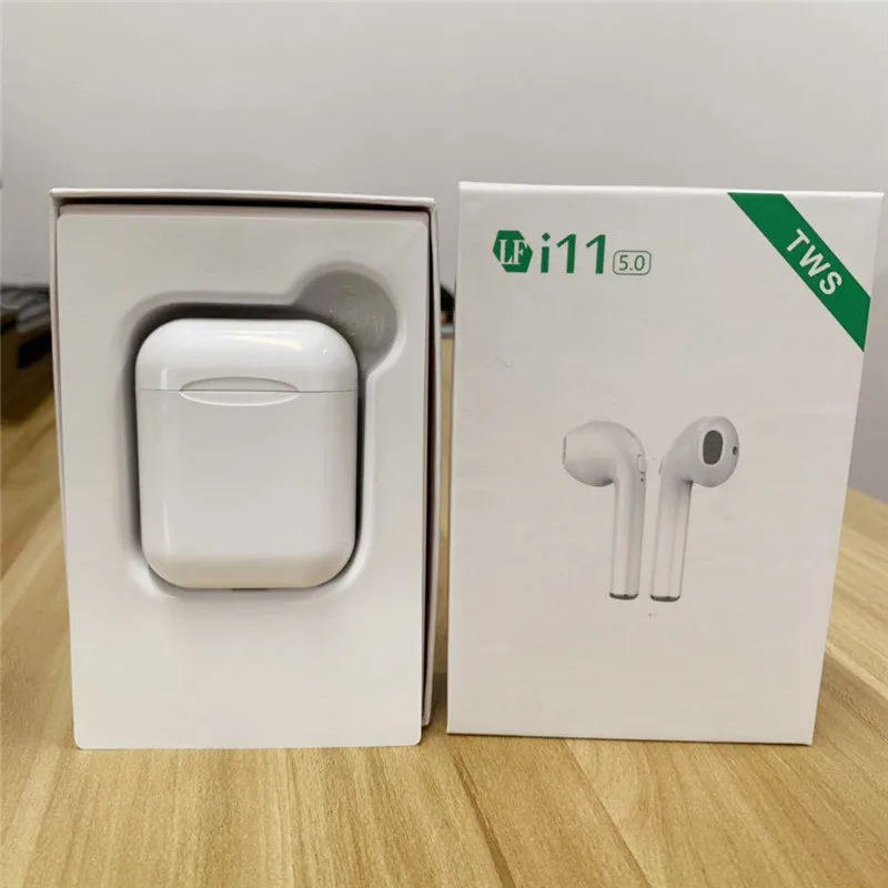 

Bluetooth 5.0 i11 tws Earphones with Mic Wireless Headphones Support Binaural Call 3D Stereo Sound with Charing Box vs i10 i80