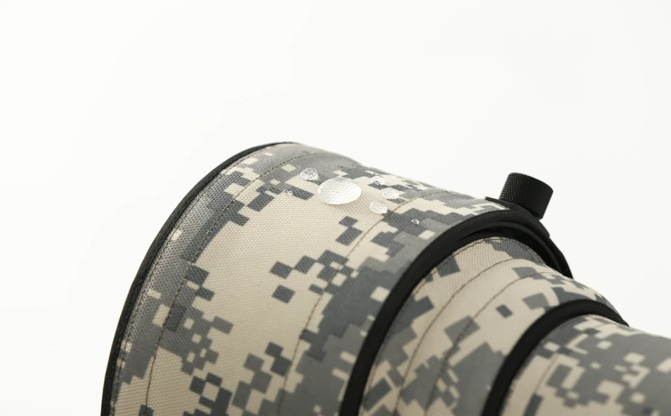 ROLANPRO Nylon Waterproof Lens Camouflage Rain Cover for Sigma 60-600mm f4.5-6.3 DG OS HSM Sport Lens Protective Case Guns Cloth