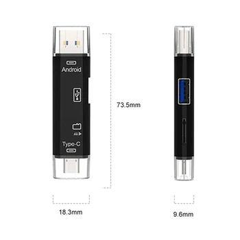 

SD Card Reader USB 2.0 OTG Smart Mini Card Reader for Laptop Phone Tablet TF Memory Card Reader Micro SD Adapter