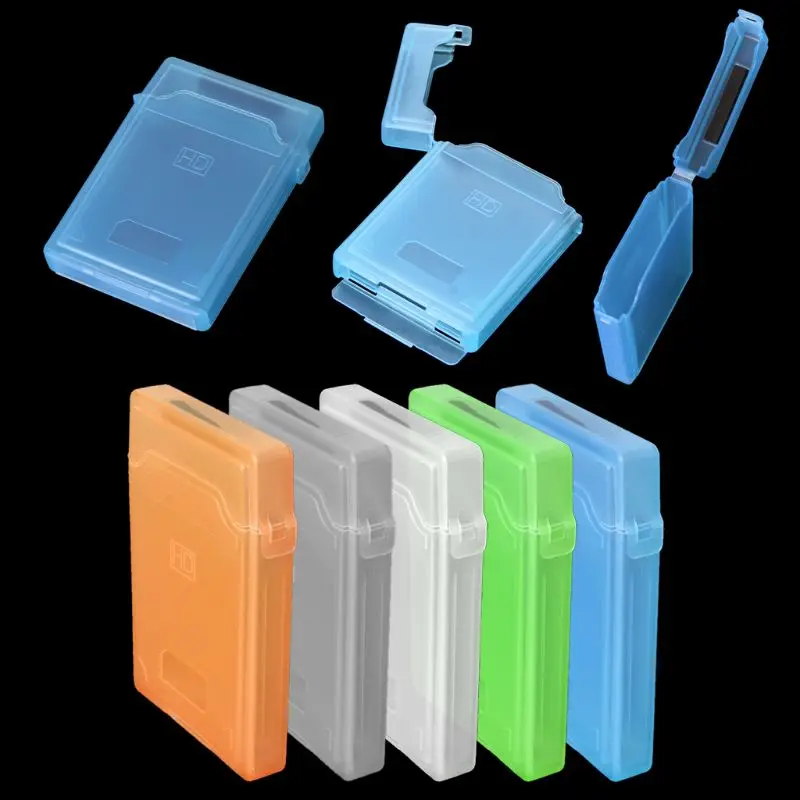 HDD Storage Box 2.5 inch IDE SATA HDD Hard Disk Drive Protection Storage Box Protective Cover