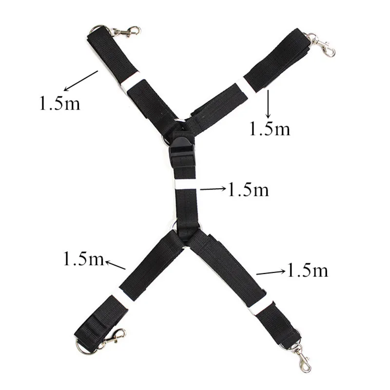  Under Bed BDSM Bondage Restraints System Sex Handcuffs & Ankle Cuffs & Eye Mask Erotic Accessories 