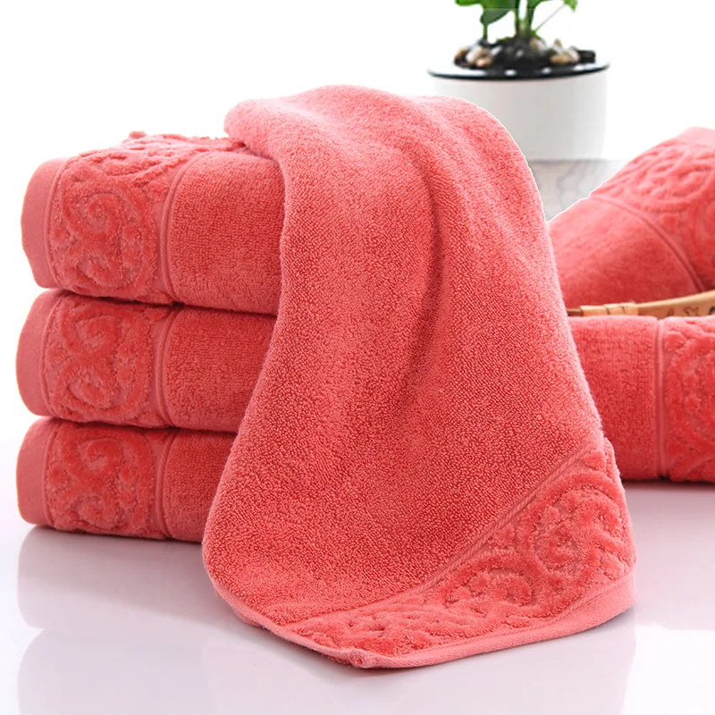 

HAKOONA Terry Face Towel 100% Cotton 34 * 74cm Super Soft Towel Terry Absorbent washcloths in stock
