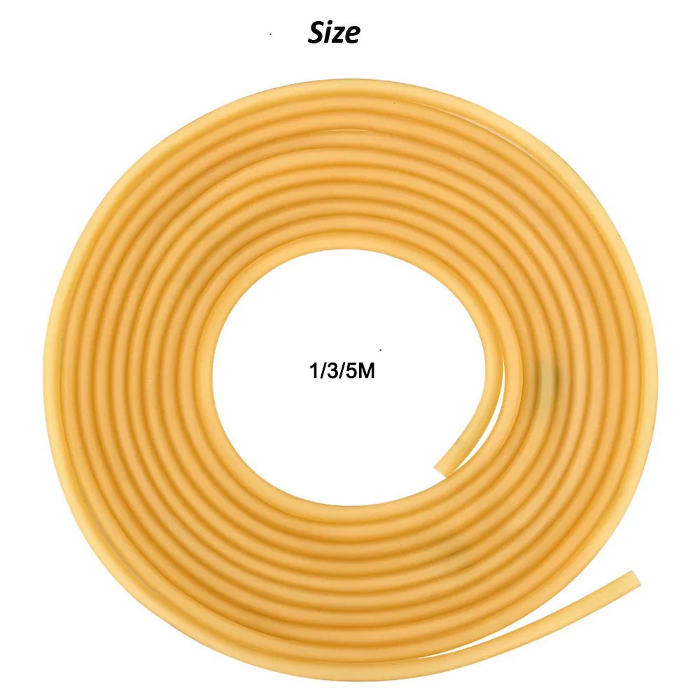 2x5,5 мм 1,8x4 мм 4x6 мм трубка из натурального латекса с эффектом рогатки, высокие эластичные 1/3/5 м лента Рогатка Охота катапульты слинг Резина