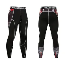 Высококачественные мужские быстросохнущие спортивные компрессионные штаны, колготки для фитнеса, штаны для йоги, спортивные штаны для фитнеса, спортивные штаны