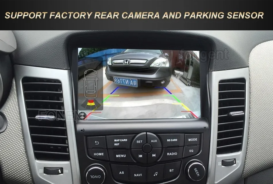 Top Fongent Android Octa Core Car GPS for Chevrolet Cruze 2008 2009 2010 2011 Multimedia 4GB Stereo Auto Radio Audio Headunit 4G DAB 1