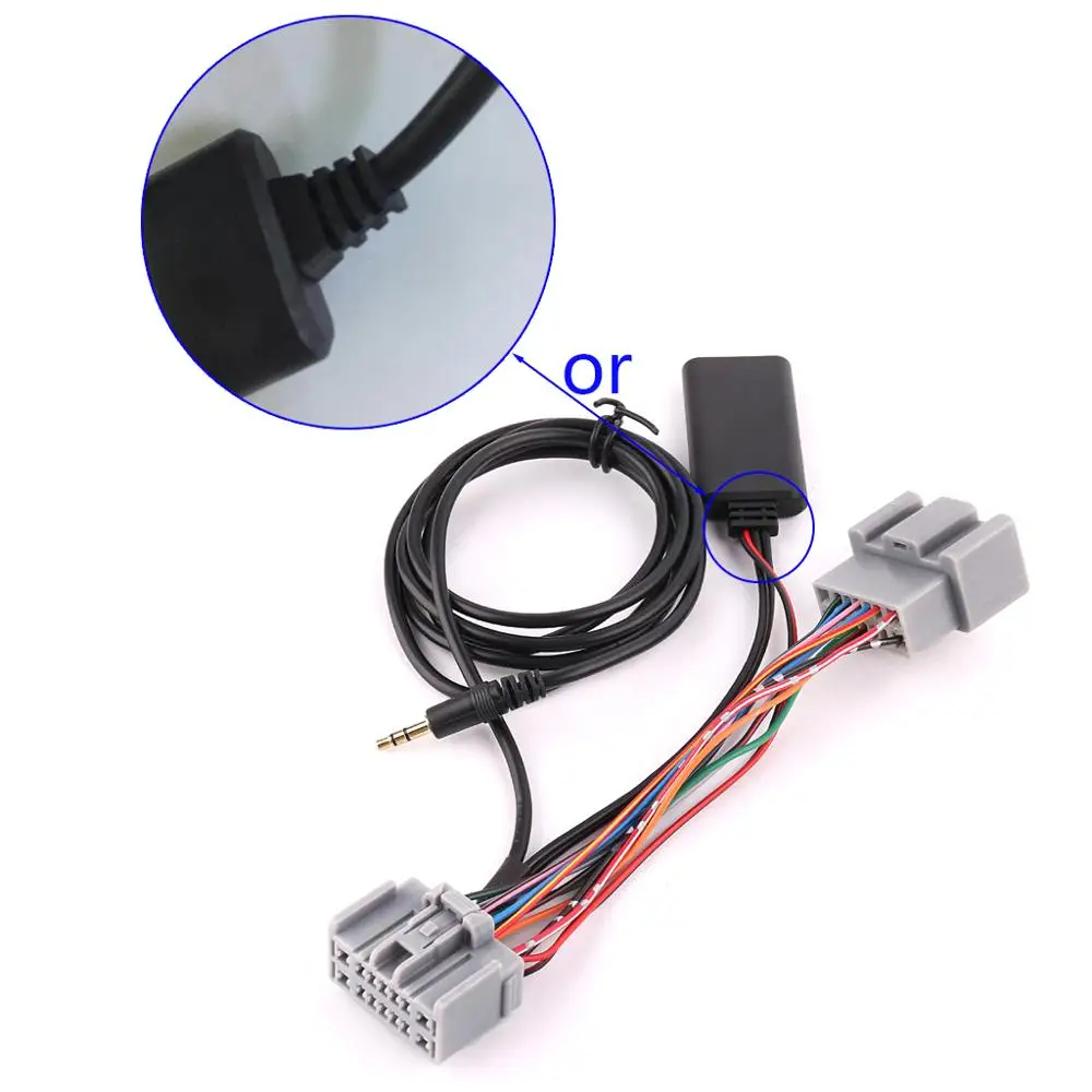 

Car Bluetooth Receiver Module With Audio AUX Line Wireless Music Audio Adapter For Volvo #306