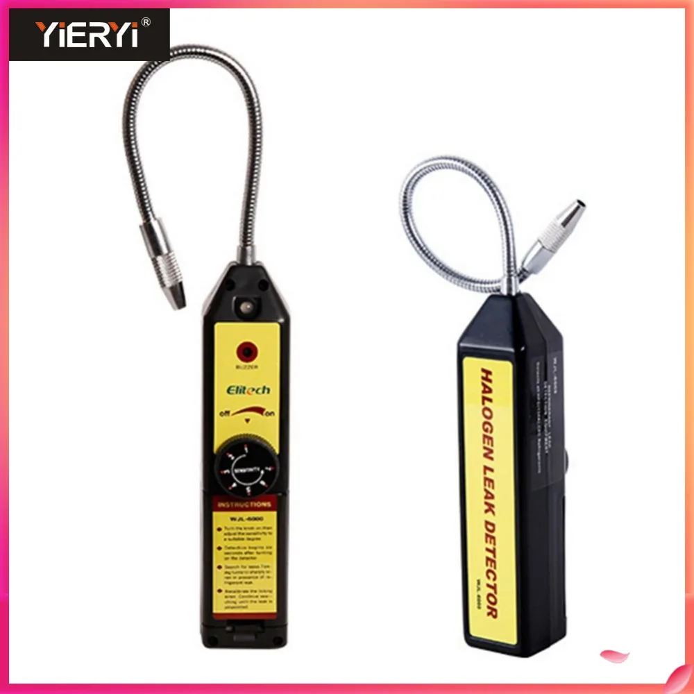 

Yieryi WJL-6000 Digital Detector Halogen Leak Detector Refrigerant Gas Leakage Tester HVAC Air Condition R22 R410A R134A CFC