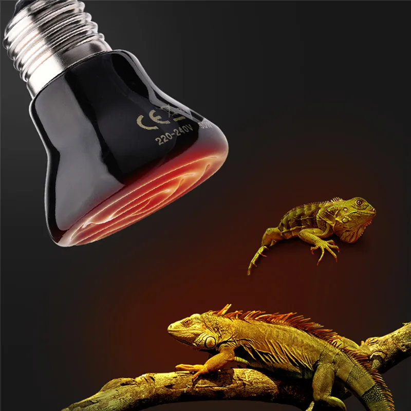 Лампа керамическая светодиодная для рептилий 25/50/75/100 Вт|light for|led lightled lighting for sale |