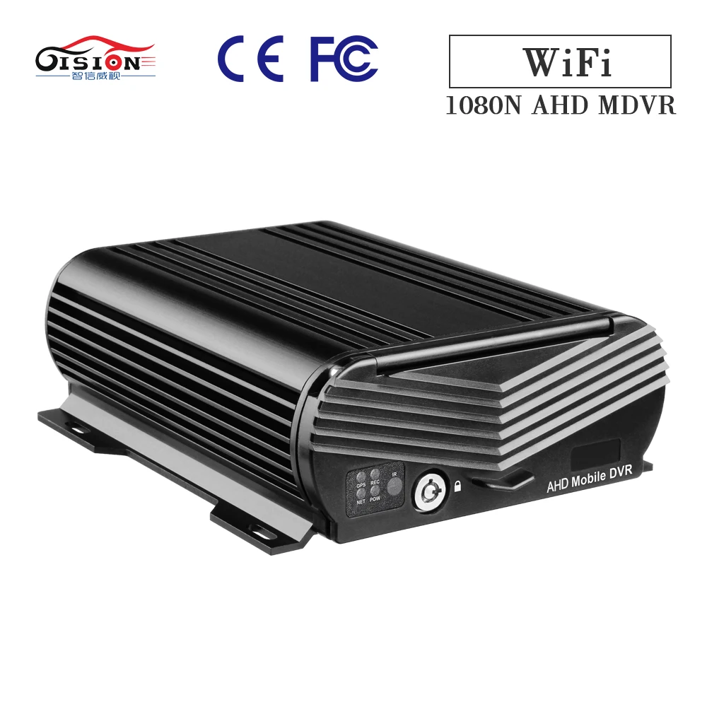 

GISION 8CH HDD Mobile Dvr Wifi Remote Monitor Playback Cycling Recording Support 8 CCTV Camera For Bus Truck Taxi Survelliance